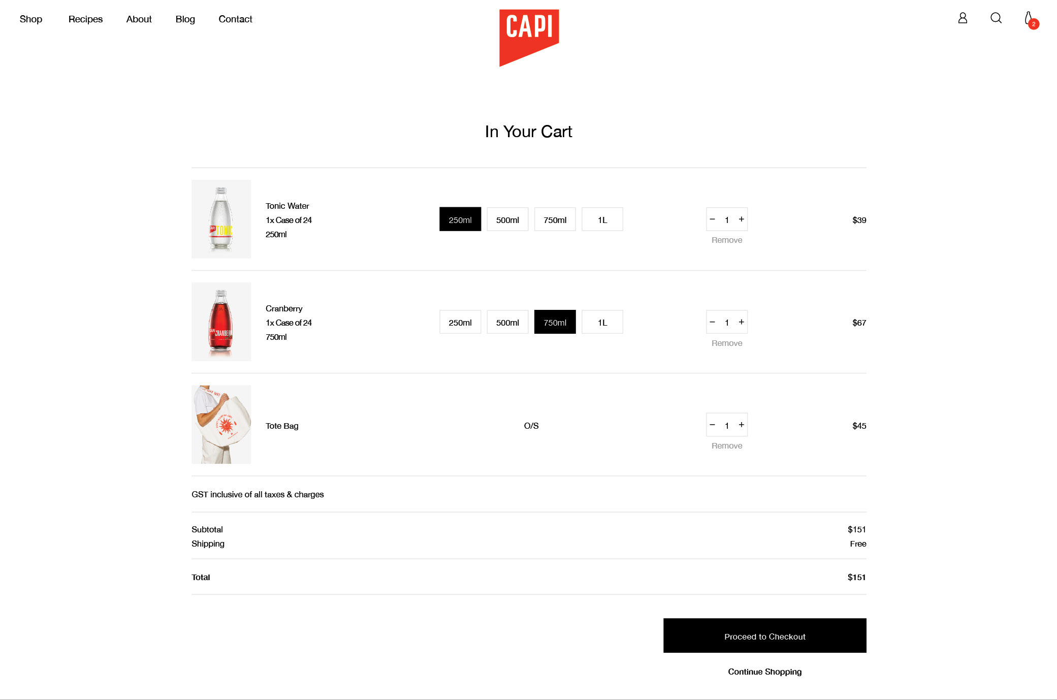 Capi Desktop Cart